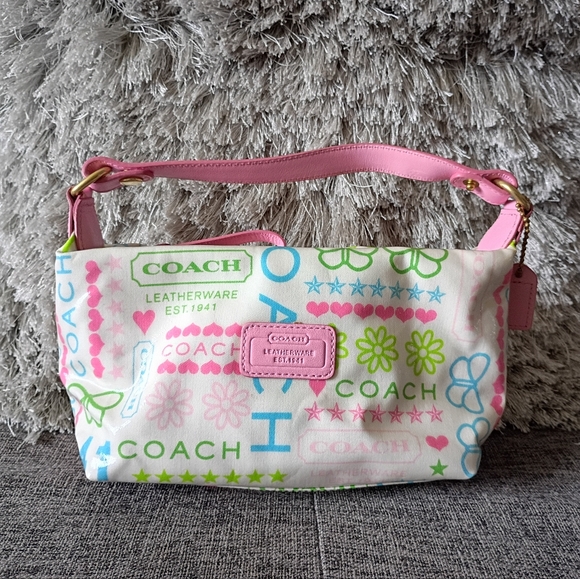 Coach Y2K Vintage Rainbow Butterfly Mini bag - Picture 1 of 13